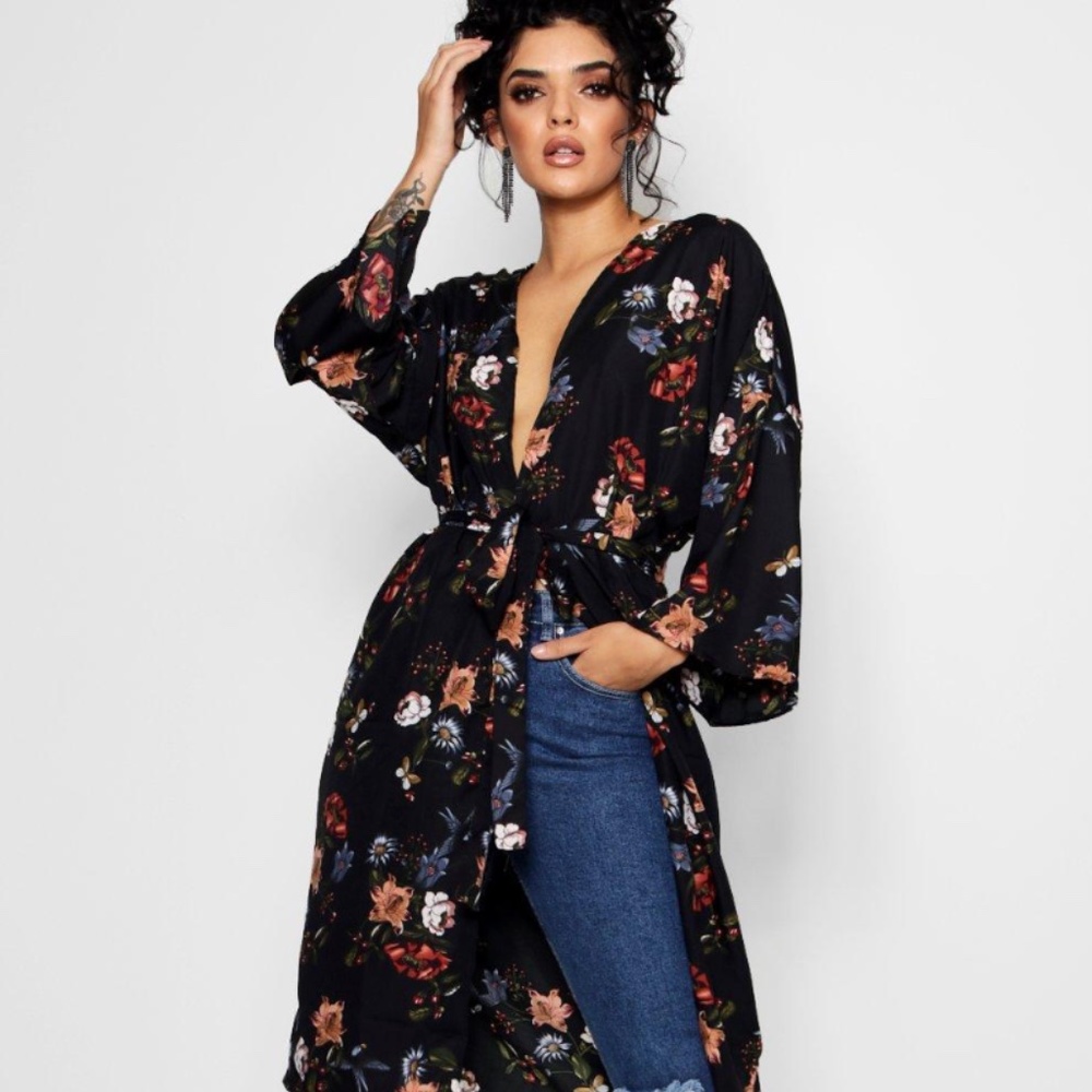 Floral Duster Kimono
